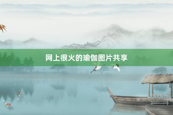 网上很火的瑜伽图片共享
